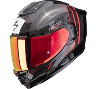 Casco integrale da moto Scorpion EXO-1500 Carbon Air Zity Nero-Rosso M