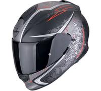 Casco integrale da moto Scorpion EXO-491 RUN nero opaco-rosso 2XL