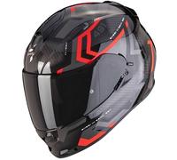Casco integrale da moto SCORPION EXO-491 SPIN nero-rosso in offerta Saldi 2XL