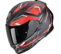 Casco integrale da moto Scorpion EXO-491 Zumo nero opaco-rosso L