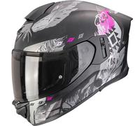 Scorpion Casco integrale EXO-530 Air Hadji nero opaco/rosa L