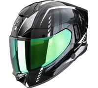 Casco integrale da moto Scorpion EXO-530 Air Theras nero-perla-bianco M