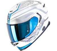 Casco integrale da moto Scorpion EXO-GT SP Air Arten bianco-blu XL