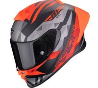 Casco integrale da moto Scorpion EXO-R1 EVO II Air Valere nero opaco-rosso XS