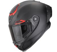 Casco integrale da moto Scorpion EXO-RACE Air Solid FIM2 nero opaco-rosso M