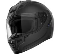Casco integrale da moto SENA Phantom con cuffie in rete, nero opaco M