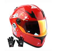 Casco Integrale Da Motocross Per Bambini, Omologato ECE, Per Bambini, Per Moto Da Cross, ATV, Go-Kart, Scooter, Moto, Caschi Per Bambini, Motocicletta, Dai 3 Ai 12 Anni 3,M/(49~50cm)