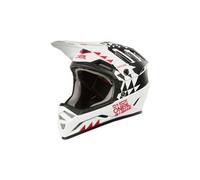 Casco integrale da mtb o neal backflip knox bianco nero