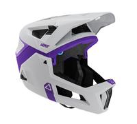 casco integrale enduro 4.0 mentoniera removibile grey LEATT bici