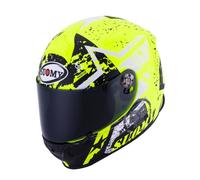 Casco integrale giallo per moto/moto Suomy SR SPORT STARS