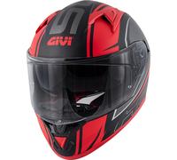 CASCO INTEGRALE 50.6 STOCCARDA BLADES NERO OPACO ROSSO | GIVI - Taglia Int: XXL