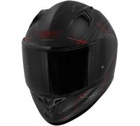 Givi casco integrale 50.7 Phobia Matt Black Red