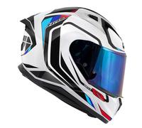 Casco Integrale Givi 50.8 Mach1 Bianco Nero Rosso XL