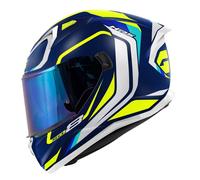 Casco Integrale Givi 50.8 Mach1 Blu Bianco Giallo L