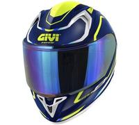 Casco Integrale Givi 50.8 Mach1 Blu Bianco Giallo L