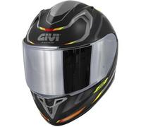 Casco Integrale Givi 50.8 MACH1 Nero opaco / Grigio / Rosso Taglia:XL