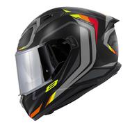 Casco Integrale Givi 50.8 MACH1 Nero opaco / Grigio / Rosso Taglia:XL