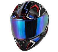 Casco Integrale Givi 50.8 Mystical Black/Metal Red/Metal Blue/White Taglia:XS