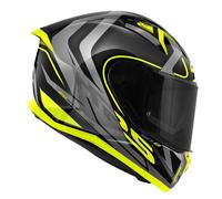 Casco Integrale Givi 50.8 Racer Nero Opaco Titanio Giallo XXL