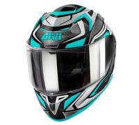 Casco integrale Givi 50.9 ATOMIC Titanio Argento Blu XL