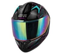 Givi 50.9 Sport Enigma, casco integrale S (56) male Nero/Grigio/Fucsia/Turchia