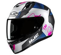 Casco C10 ASPA Rosa Blu HJC - UE: XS