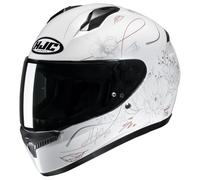 HJC Casco moto integrale C10 EPIK MC8 Bianco Rosa XS