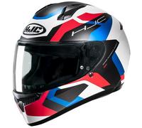 Casco Integrale HJC C10 Tins Bianco Blu Rosso Opaco Taglia S