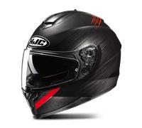 Casco C70N SWAY Nero Rosso HJC - UE: XL