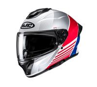 Casco Integrale HJC C71 Morix MC21 Bianco Rosso Blu M