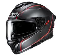HJC Casco integrale C71 QUEZ MC1SF Nero Rosso Taglia S