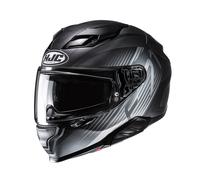 HJC F71 Catos Casco, nero-grigio, taglia M per maschi