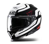 Casco Integrale HJC i71 Enta Nero/Bianco/RossoL Nero,Bianco,Rosso