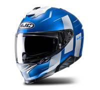 Casco i71 PEKA Blu Bianco HJC - UE: XL