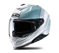 Casco Integrale HJC i71 Sera Bianco/TurcheseS Bianco,Turchese