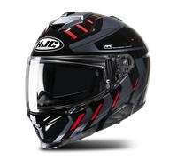 Casco i71 SIMO Nero Rosso HJC - UE: XL
