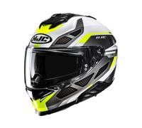 Casco Integrale HJC I71 Zest MC3H Bianco Giallo Fluo
