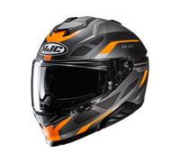 Casco Integrale HJC I71 Zest MC7SF Nero Arancio Opaco