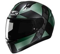 Casco Integrale HJC modello C10 TEZ MC4SF Nero Verde Opaco Taglia M