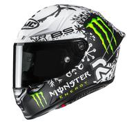 Casco Integrale HJC RPHA 1 V2 CARBON SNOW DIABLO MC10SF Taglia:XXL