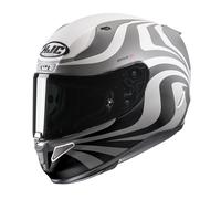 Casco integrale HJC RPHA 11 ELDON in fibra MC10SF Grigio Bianco opaco M