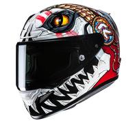 HJC, Casco Moto Integrale RPHA 12 KEPINA White/Red MC1, XXL