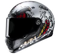 Casco V10 VATT Grigio Rosso HJC - UE: L