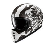 Casco Integrale HJC V60 Flame MC5 Bianco Nero