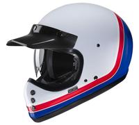 HJC V60 Scoby Casco, bianco-rosso-blu, taglia XS 54 55 per maschi