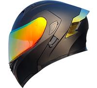 Casco integrale integrale per moto, approvato DOT/ECE, leggero, per moto e scooter, da strada, modulare, per uomo e donna