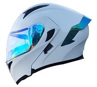 Casco integrale integrale per moto, approvato DOT/ECE, leggero, per moto e scooter, da strada, modulare, per uomo e donna