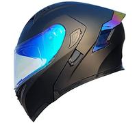 Casco integrale integrale per moto, approvato DOT/ECE, leggero, per moto e scooter, da strada, modulare, per uomo e donna