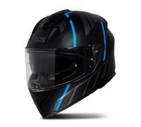 Casco Integrale iXS iXS217 2.0 Opaco Fluo Nero opaco/blu chiaroXS Nero opaco,blu chiaro