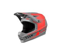 Casco integrale ixs xact evo rosso grigio